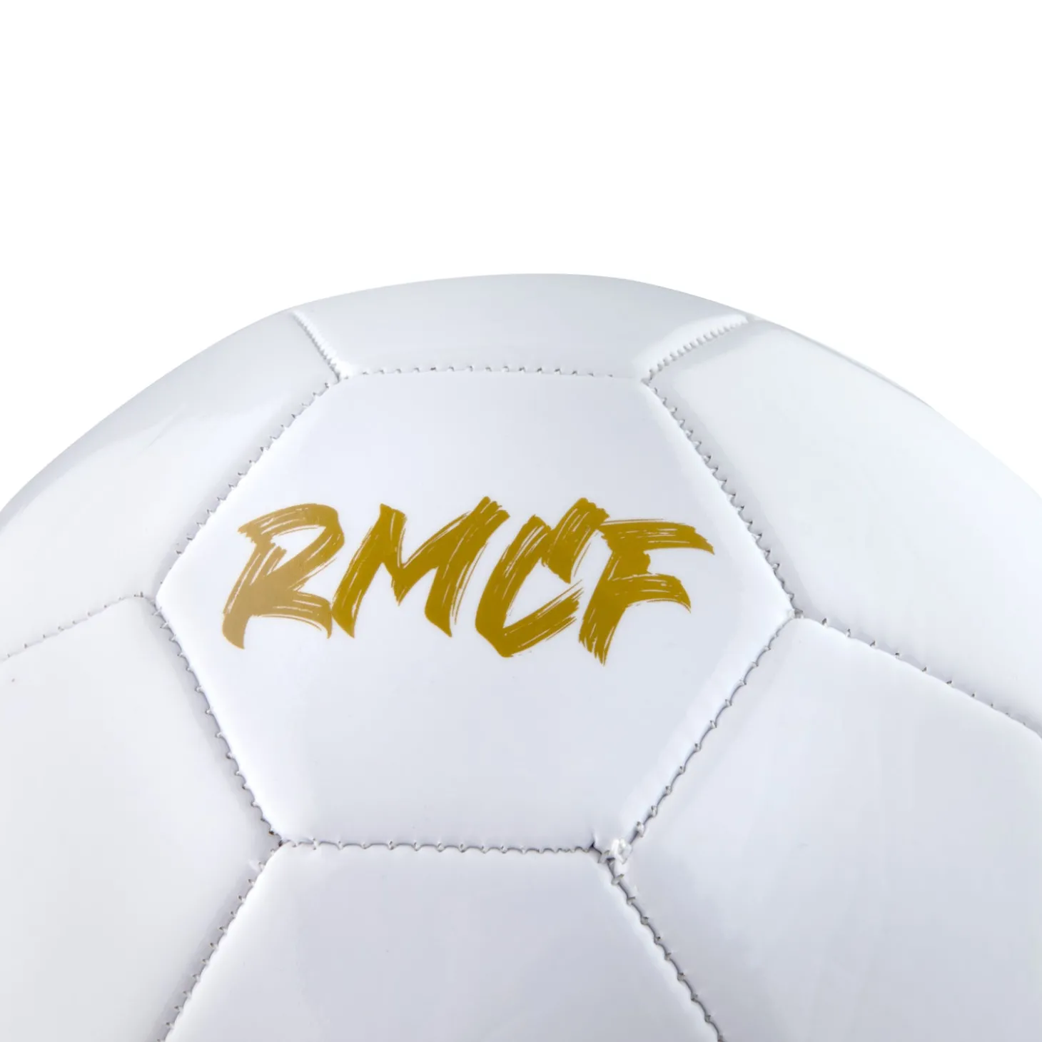 Project Rogers & JLK, S.L. Balones*Balón Fan Madridista Color Blanco/Dorado