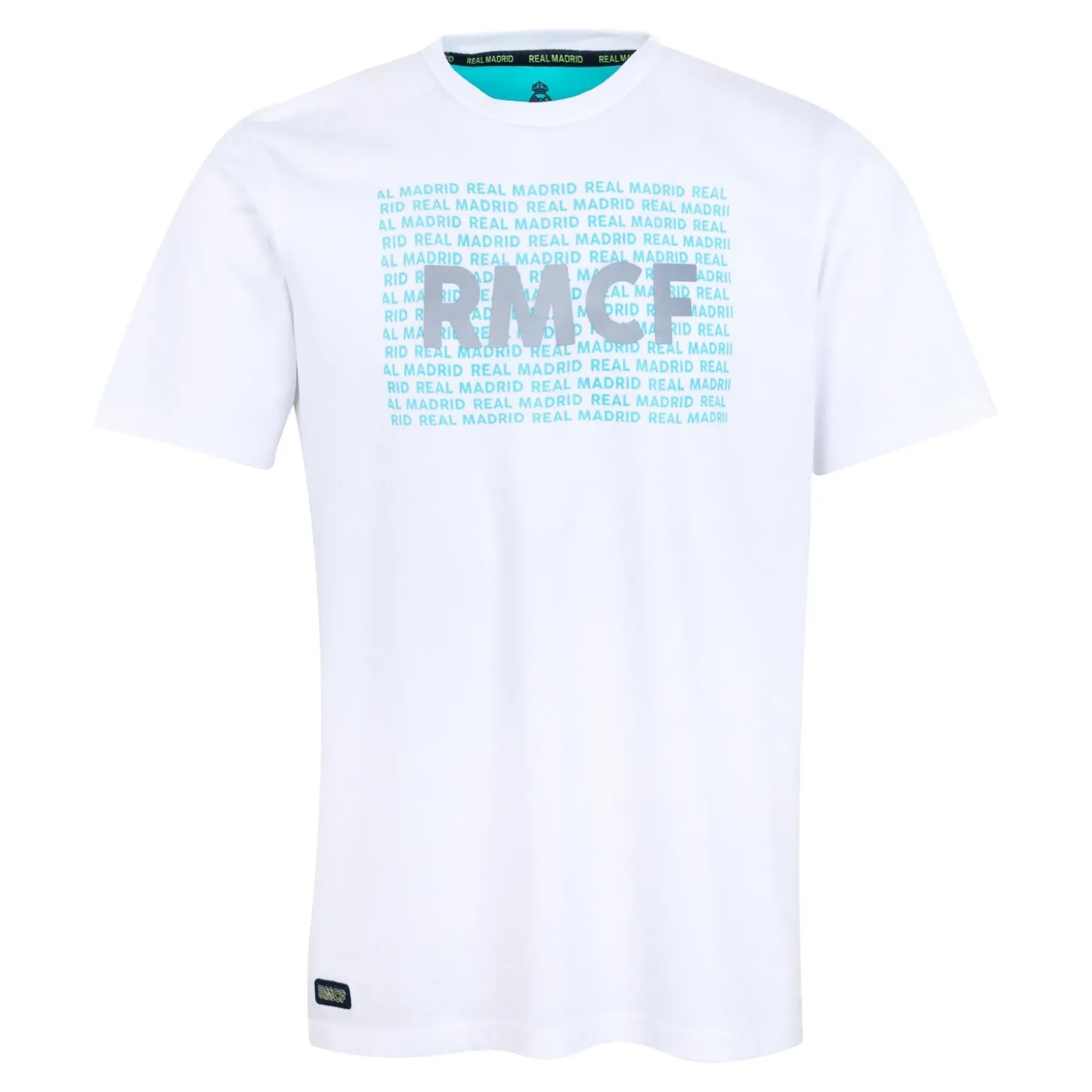 Hombre Foundry Camisetas*Bernabéu Neon Lights Camiseta Hombre Estampado RMCF Blanco
