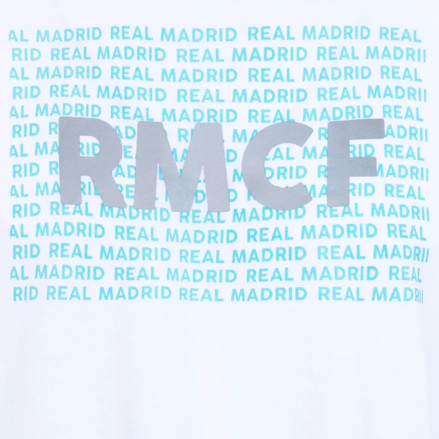 Hombre Foundry Camisetas*Bernabéu Neon Lights Camiseta Hombre Estampado RMCF Blanco