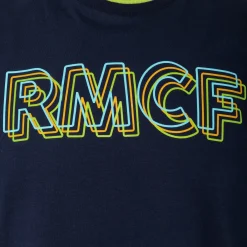 Hombre Foundry Camisetas*Bernabéu Neon Lights Camiseta Hombre Bordado RMCF Azul