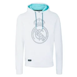 Hombre Foundry Sudaderas*Bernabéu Neon Lights Sudadera Capucha Estampado Escudo Blanco