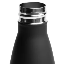 CyP Brands Evolution S.L. Artículos Para Bebidas*Botella Acero 500ml Doble Pared Tacto Goma Negra