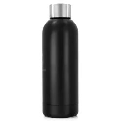 SAFTA S.A. Vuelta Al Cole|Artículos Para Bebidas*Botella Termo Acero Inox Premium 500ml Negra Real Madrid