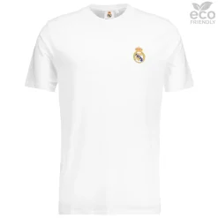 Hombre OSDM Camisetas*Camiseta Blanca Hombre ECO Essentials Real Madrid Escudo Color