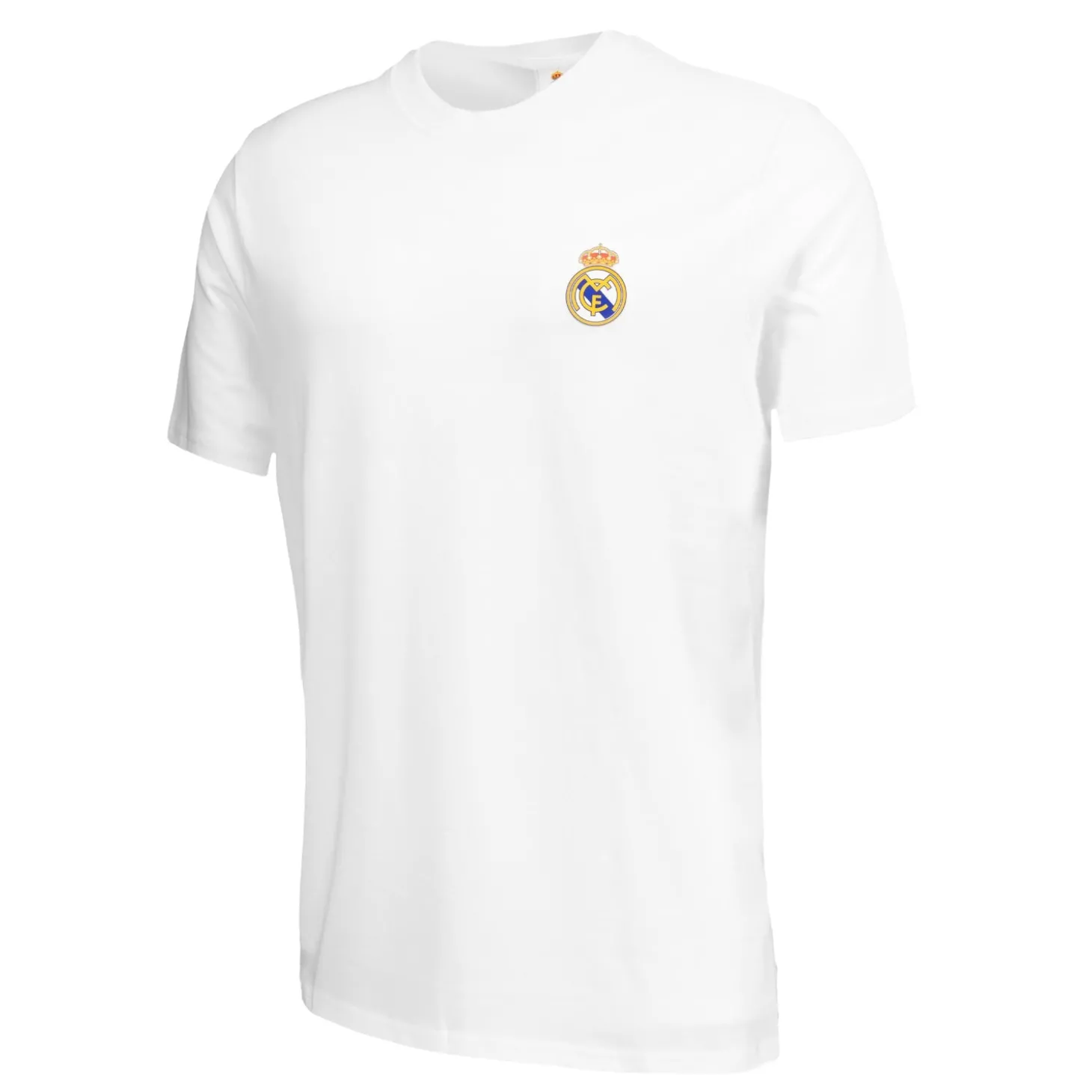 Hombre OSDM Camisetas*Camiseta Blanca Hombre ECO Essentials Real Madrid Escudo Color