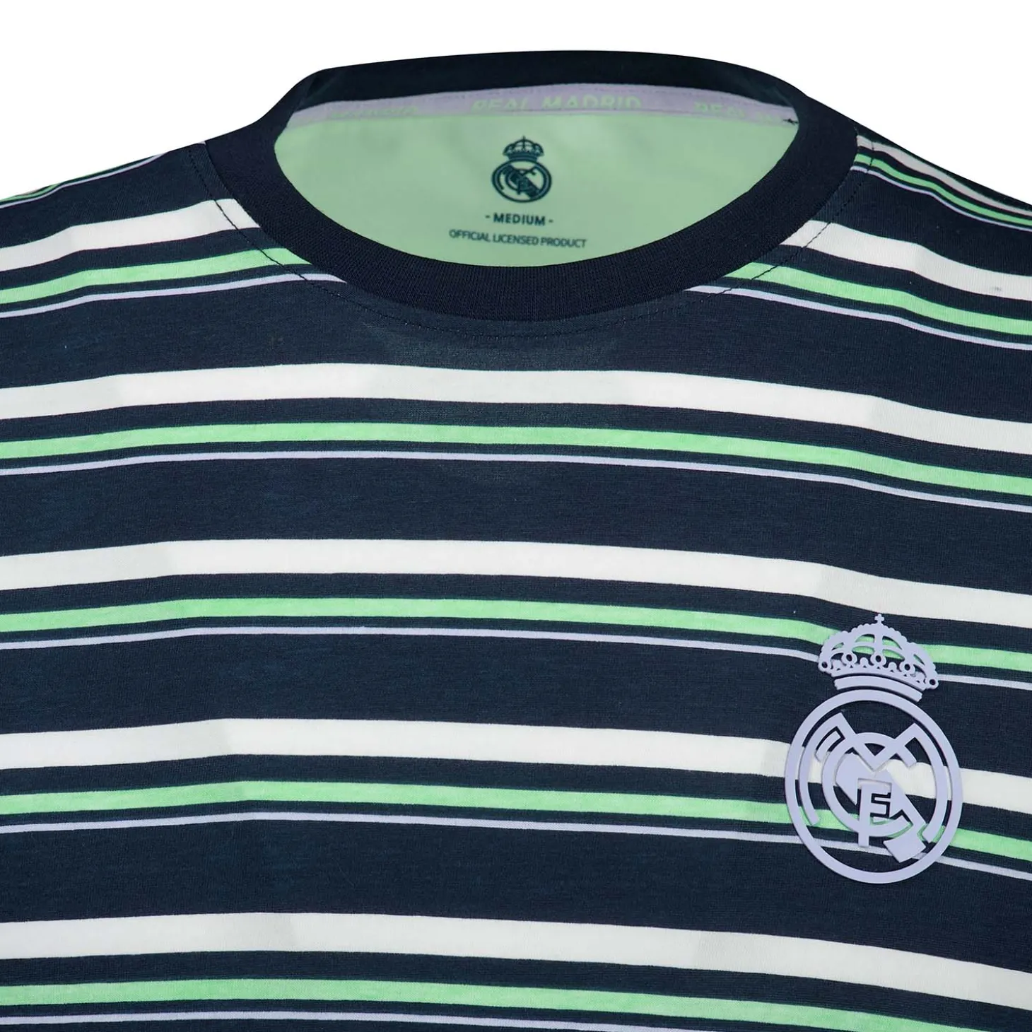 Hombre Foundry Camisetas*Camiseta de Rayas Hombre Tono Oscuro Real Madrid