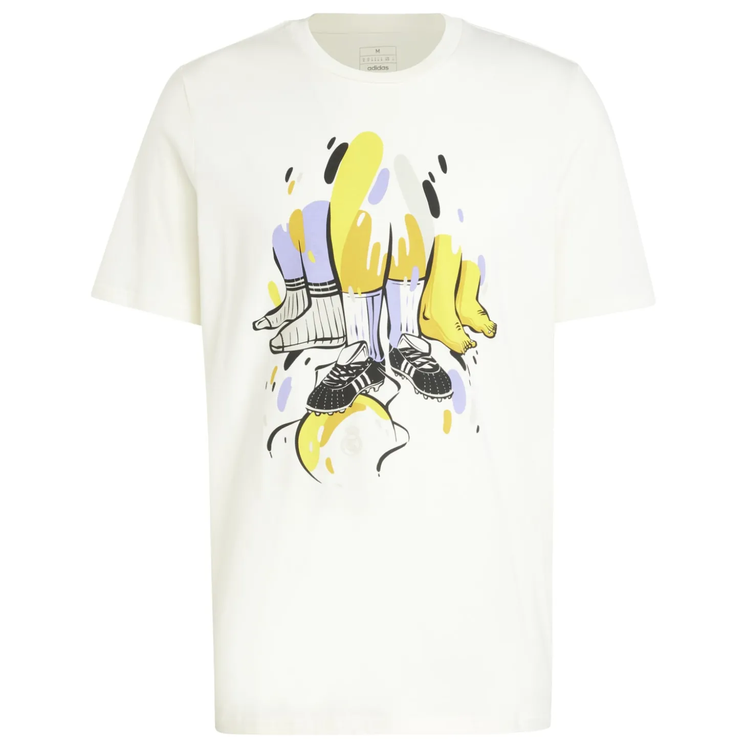 Hombre Adidas España, S.A.U Camisetas*Camiseta Hombre adidas Artist Pack Blanca 24/25