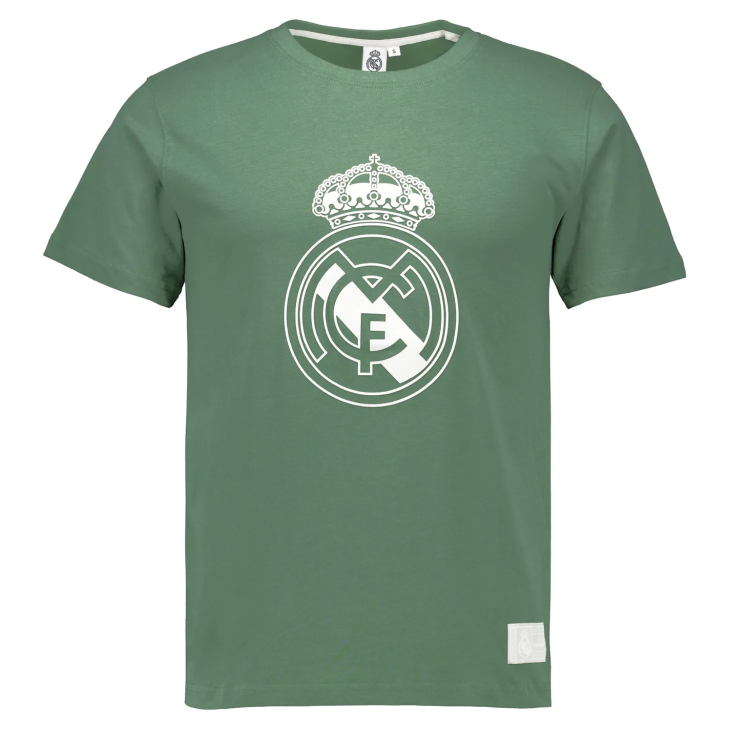 Hombre Sport Design Sweden AB Camisetas*Camiseta Hombre Color Crest Verde Oscuro Real Madrid