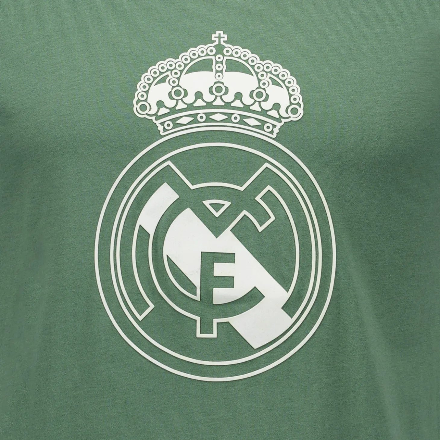 Hombre Sport Design Sweden AB Camisetas*Camiseta Hombre Color Crest Verde Oscuro Real Madrid