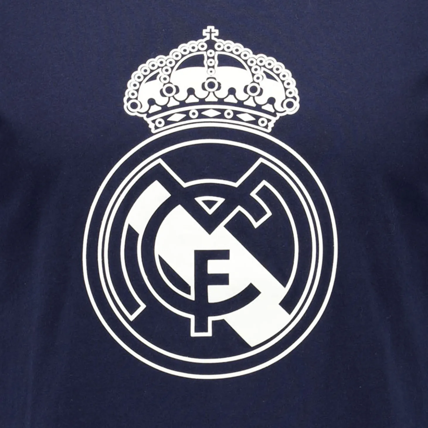 Hombre Sport Design Sweden AB Camisetas*Camiseta Hombre Color Crest Azul Marino Real Madrid