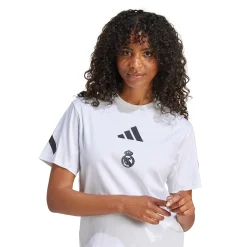 Mujer Adidas España, S.A.U Camisetas|Chándal*Camiseta Mujer adidas Real Urban Blanca