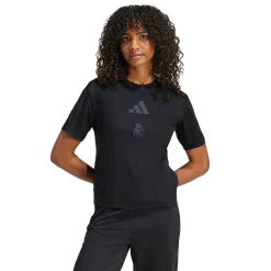 Mujer Adidas España, S.A.U Camisetas|Chándal*Camiseta Mujer adidas Real Urban Negra