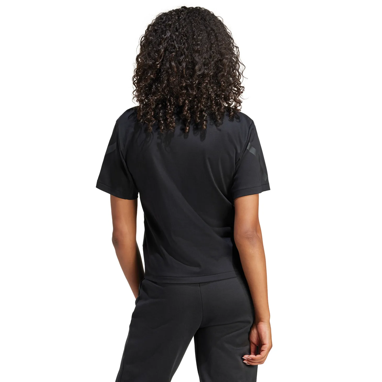Mujer Adidas España, S.A.U Camisetas|Chándal*Camiseta Mujer adidas Real Urban Negra