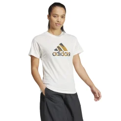 Mujer Adidas España, S.A.U Camisetas*Camiseta Mujer adidas SZN Blanca 24/25