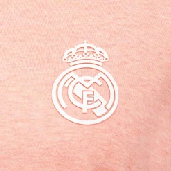 Mujer OSDM Camisetas*Camiseta Mujer ECO Essentials Real Madrid Escudo Monocolor Rosa