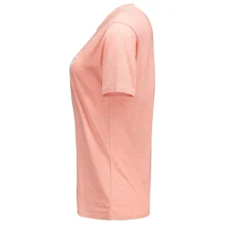 Mujer OSDM Camisetas*Camiseta Mujer ECO Essentials Real Madrid Escudo Monocolor Rosa