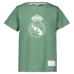 Sport Design Sweden AB Camisetas*Camiseta Niño Color Crest Verde Oscuro Real Madrid