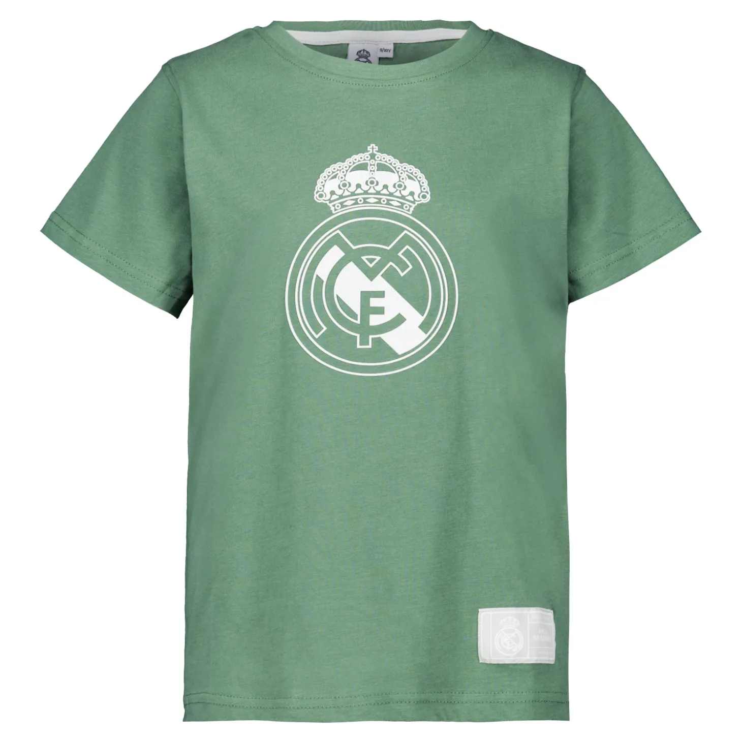 Sport Design Sweden AB Camisetas*Camiseta Niño Color Crest Verde Oscuro Real Madrid