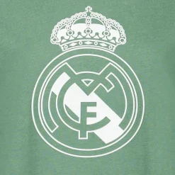 Sport Design Sweden AB Camisetas*Camiseta Niño Color Crest Verde Oscuro Real Madrid