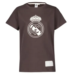 Sport Design Sweden AB Camisetas*Camiseta Niño Color Crest Negro Lavado Real Madrid