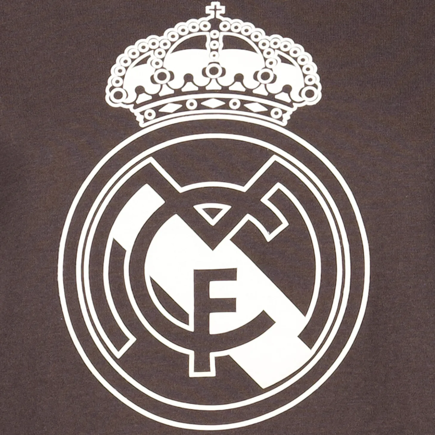 Sport Design Sweden AB Camisetas*Camiseta Niño Color Crest Negro Lavado Real Madrid