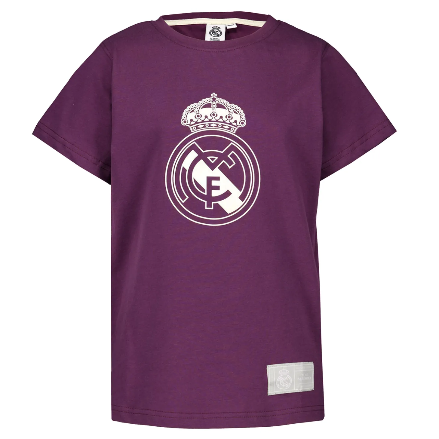 Sport Design Sweden AB Camisetas*Camiseta Niño Color Crest Morada Real Madrid