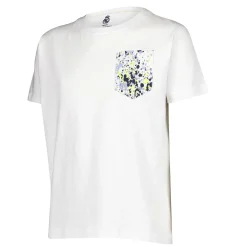 ITEX Camisetas*Camiseta Niño Fan Kids Bolsillo Delantero Blanca Real Madrid