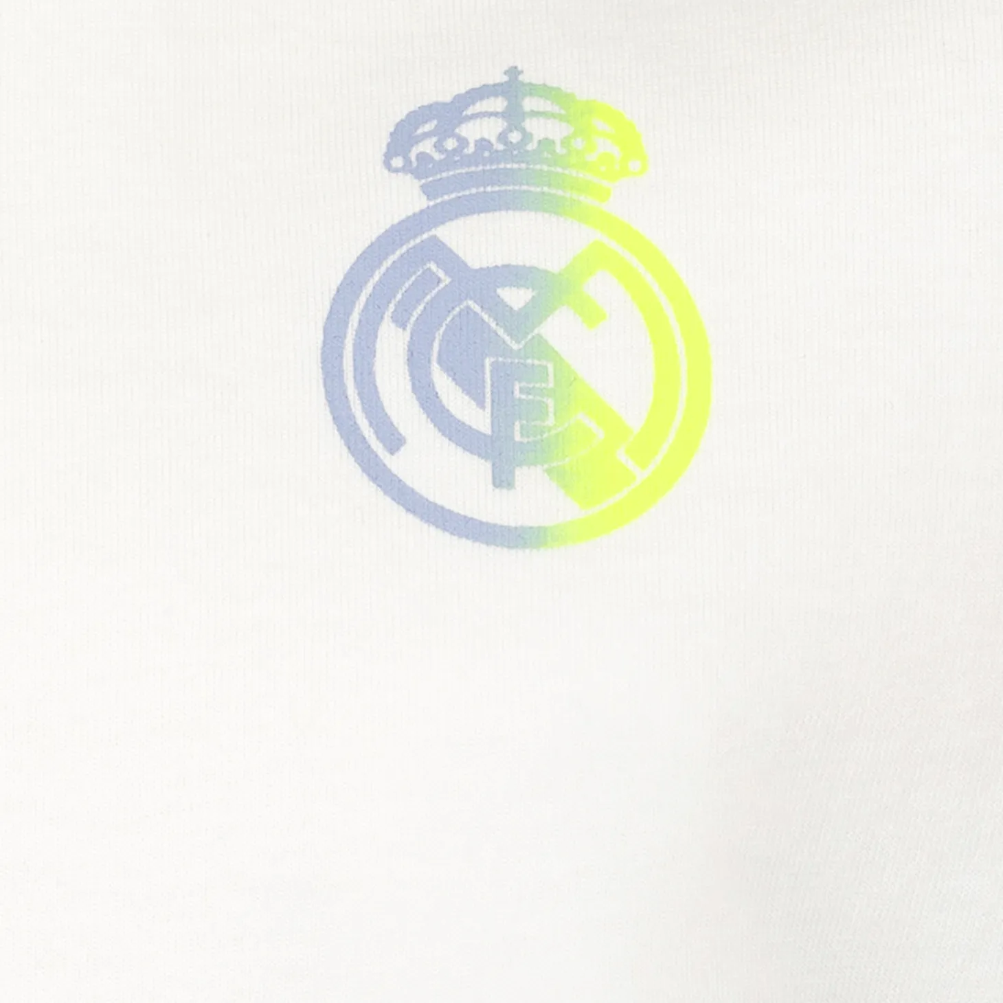 ITEX Sudaderas*Camiseta Niño Fan Kids Estampada Blanca Real Madrid