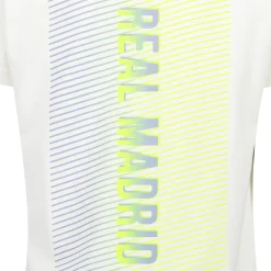 ITEX Sudaderas*Camiseta Niño Fan Kids Estampada Blanca Real Madrid