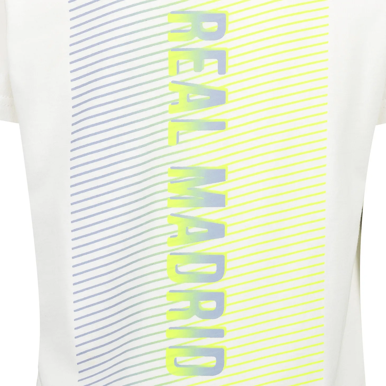 ITEX Sudaderas*Camiseta Niño Fan Kids Estampada Blanca Real Madrid