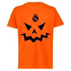 Sport Design Sweden AB Camisetas*Camiseta Niños Halloween Calabaza Naranja Real Madrid