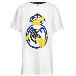 ITEX Camisetas*Camiseta Niños Kids on Tour Real Madrid Estampada Blanca