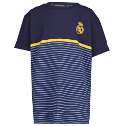 ITEX Camisetas*Camiseta Niños Kids on Tour Real Madrid Raya Horizontal Azul