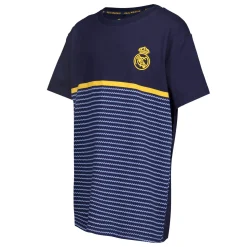 ITEX Camisetas*Camiseta Niños Kids on Tour Real Madrid Raya Horizontal Azul