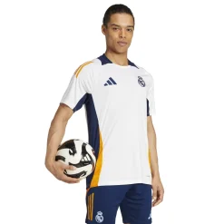 Hombre Adidas España, S.A.U Camisetas|Camisetas*Camiseta Técnica Hombre Entrenamiento Blanca 24/25