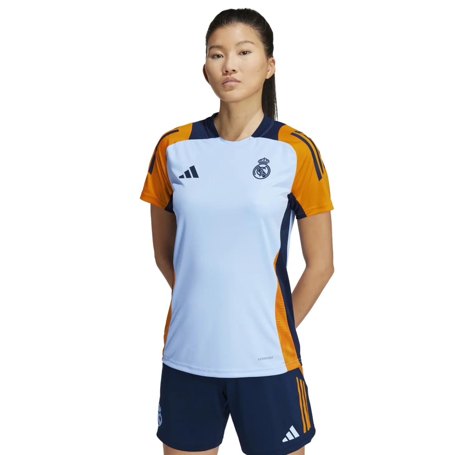 Mujer Adidas España, S.A.U Camisetas|Chándal*Camiseta Técnica Mujer Entrenamiento Azul 24/25