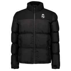 Hombre MBA Solutions Chaquetas*Chaqueta Acolchada Hombre Outerwear Negra Real Madrid