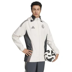 Hombre Adidas España, S.A.U Chaquetas|Chaquetas*Chaqueta All Weather Hombre adidas Entrenamiento UCL Beige 24/25