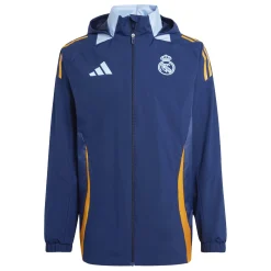 Hombre Adidas España, S.A.U Chaquetas|Sudaderas*Chaqueta All Weather Hombre adidas Entrenamiento 24/25 Azul Marino