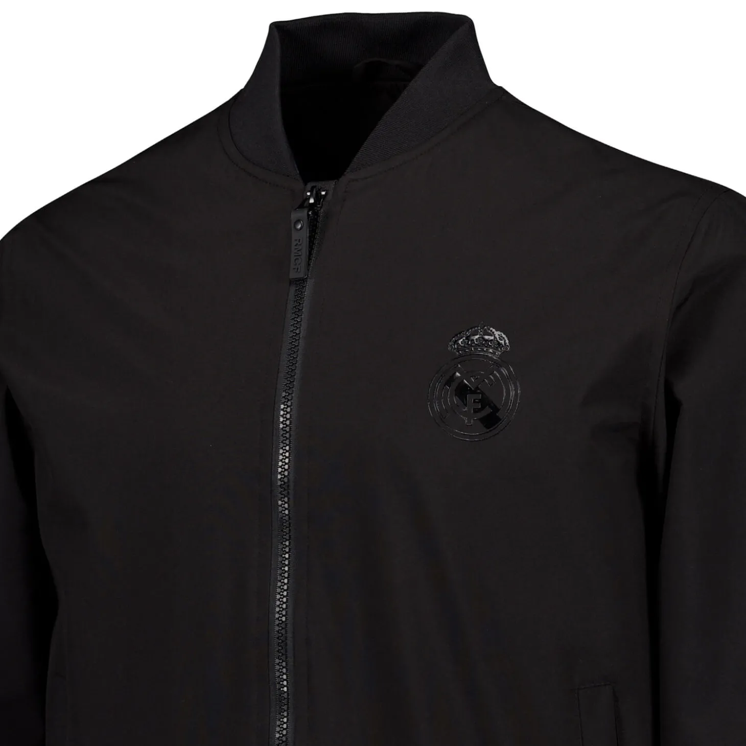 Hombre MBA Solutions Chaquetas*Chaqueta Bomber Hombre Outerwear Negra Real Madrid