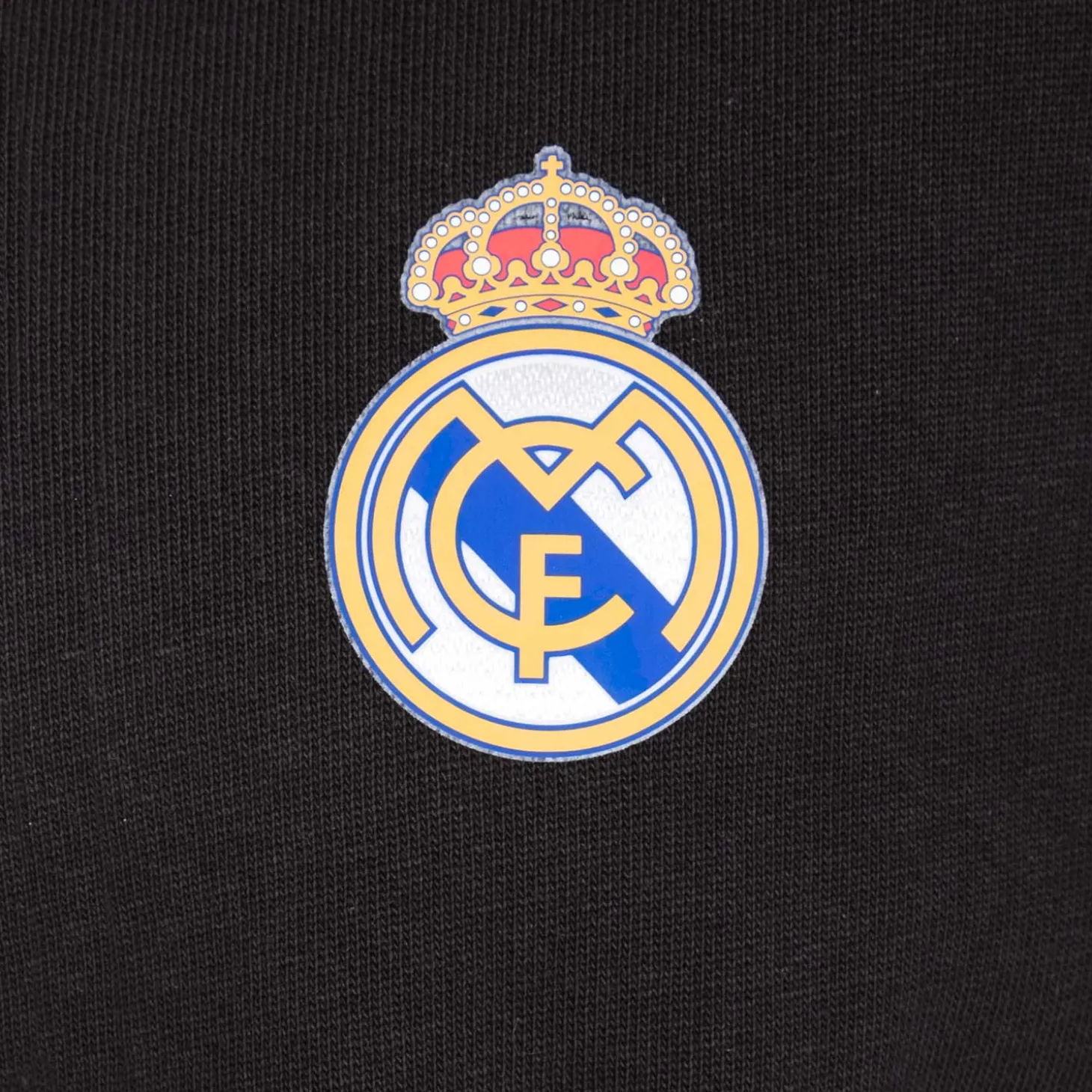 Hombre T&F Sudaderas*Chaqueta Capucha Negra Hombre Escudo Color Essentials