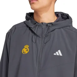 Hombre Adidas España, S.A.U Chándal|Chaquetas*Chaqueta Chándal Hombre adidas Gris 24/25
