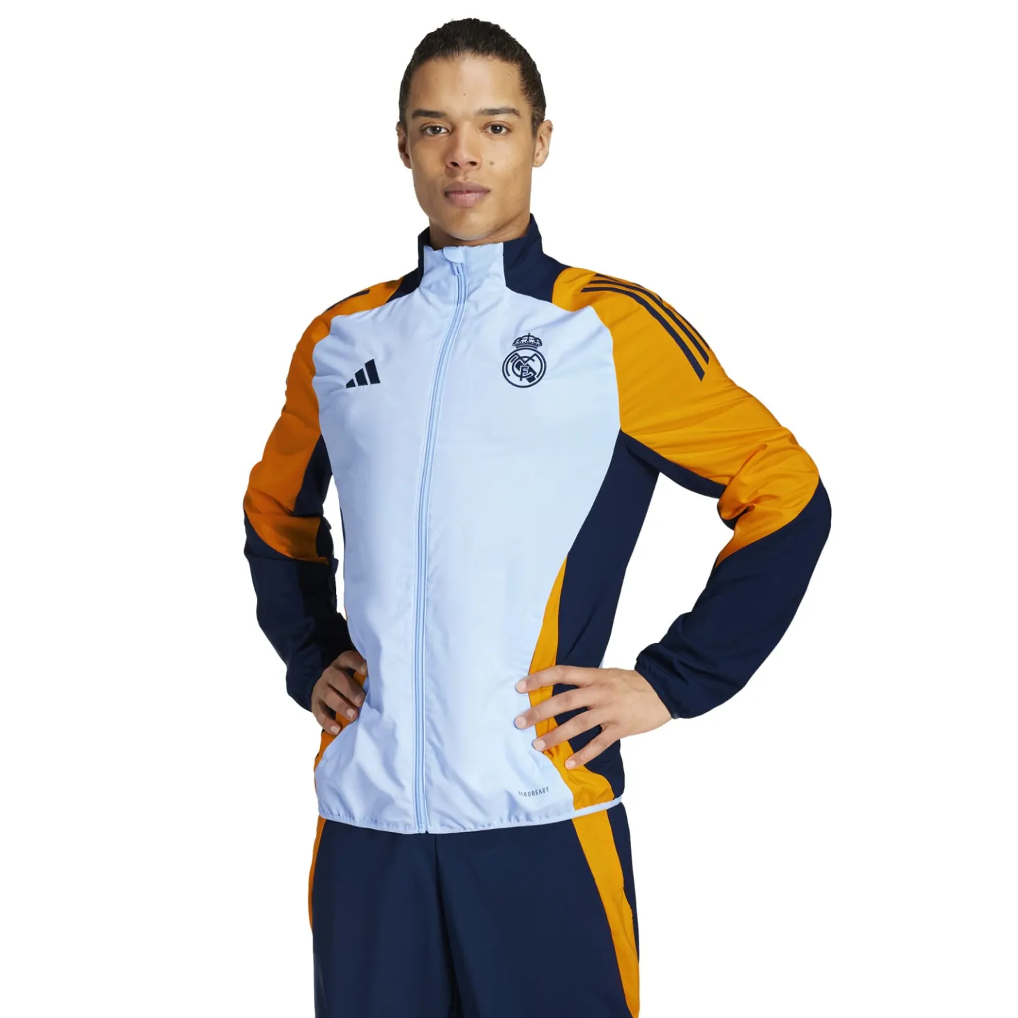 Hombre Adidas España, S.A.U Chándal|Chaquetas*Chaqueta Chándal Hombre Entrenamiento Azul 24/25