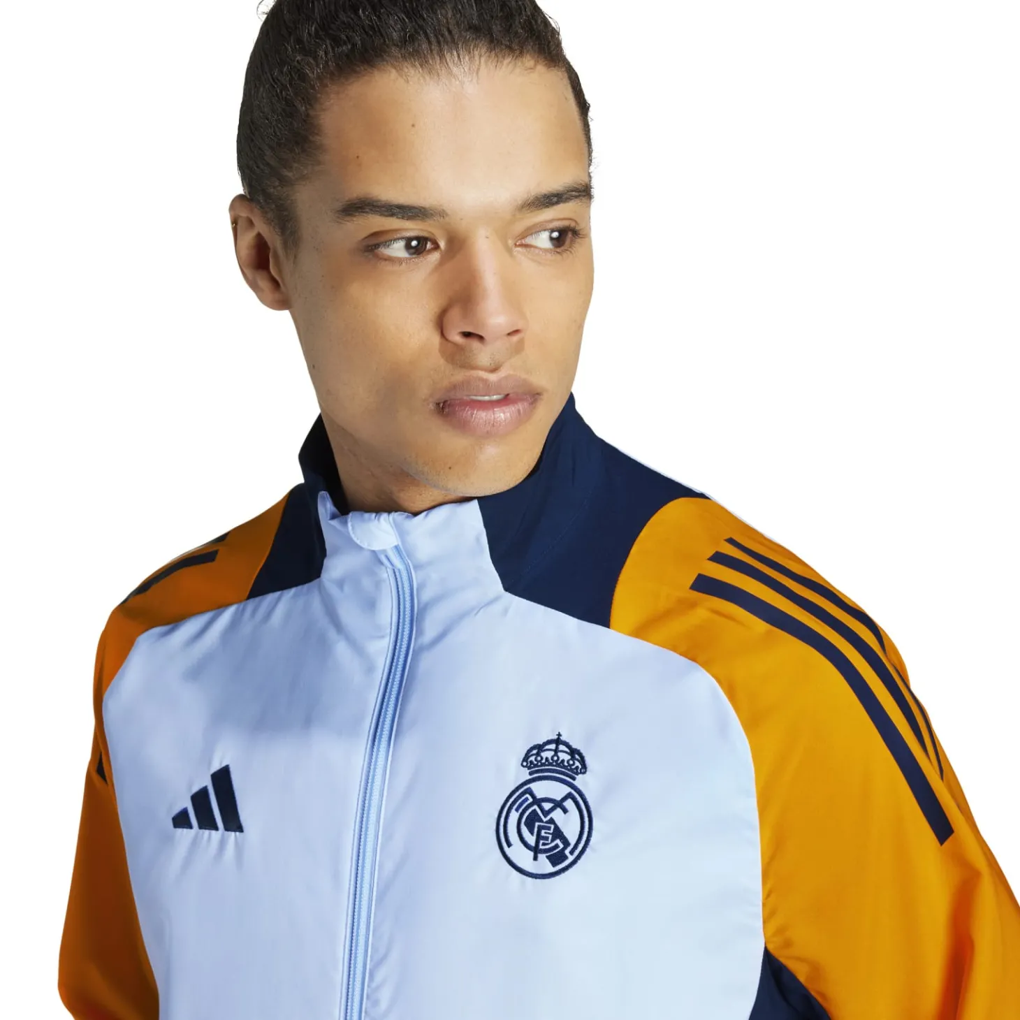 Hombre Adidas España, S.A.U Chándal|Chaquetas*Chaqueta Chándal Hombre Entrenamiento Azul 24/25