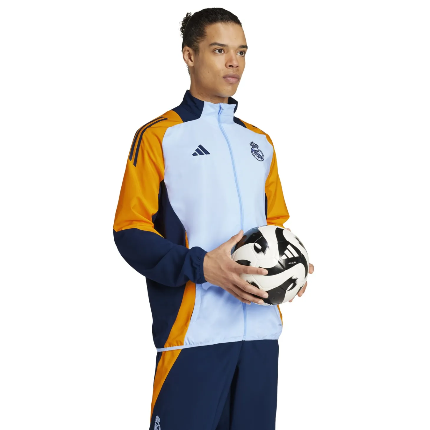 Hombre Adidas España, S.A.U Chándal|Chaquetas*Chaqueta Chándal Hombre Entrenamiento Azul 24/25