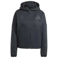 Mujer Adidas España, S.A.U Chándal|Chaquetas*Chaqueta Cremallera Mujer adidas Real Urban Negra