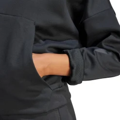 Mujer Adidas España, S.A.U Chándal|Chaquetas*Chaqueta Cremallera Mujer adidas Real Urban Negra