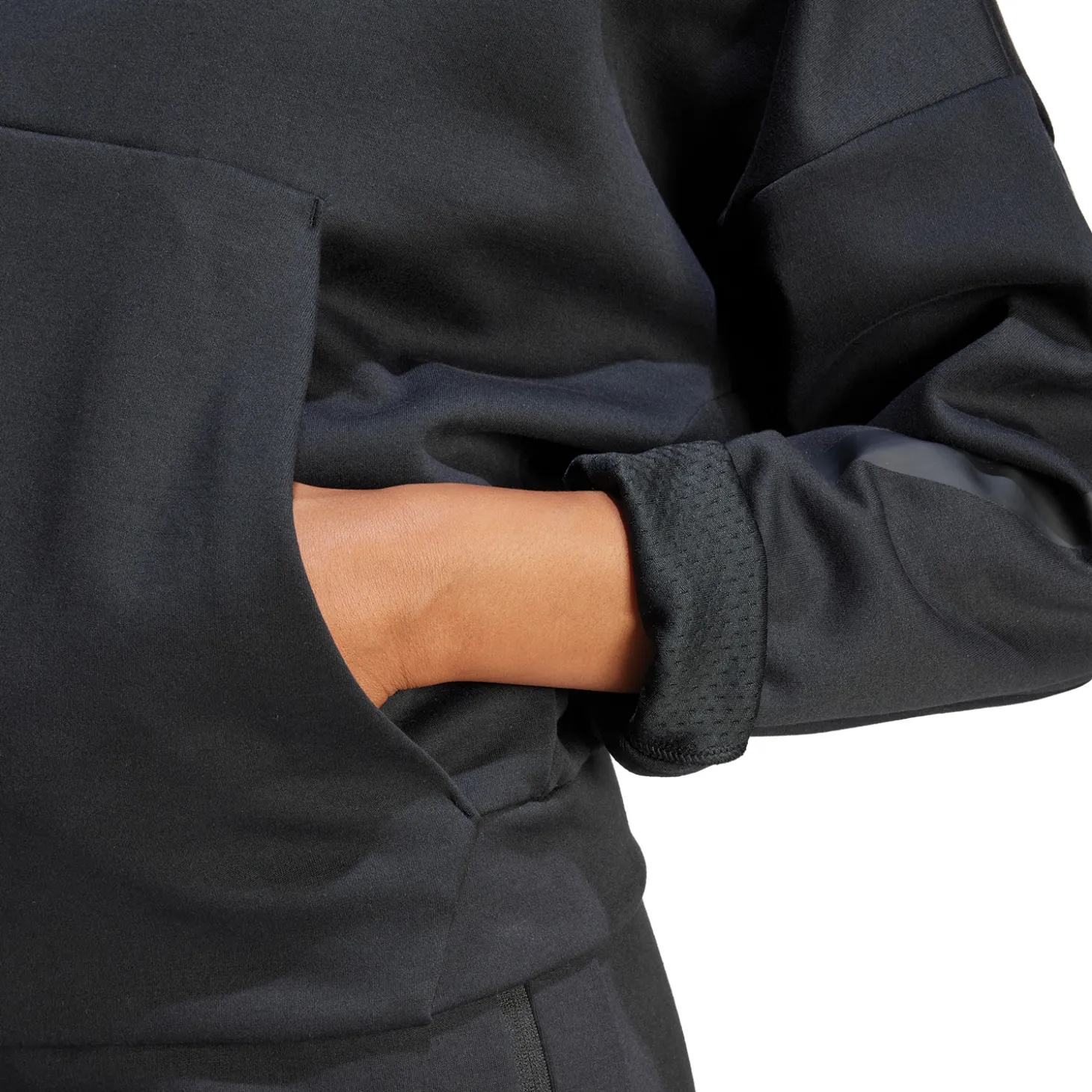 Mujer Adidas España, S.A.U Chándal|Chaquetas*Chaqueta Cremallera Mujer adidas Real Urban Negra