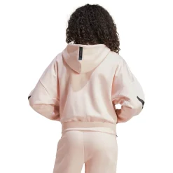 Mujer Adidas España, S.A.U Chaquetas|Sudaderas*Chaqueta Cremallera Mujer adidas Real Urban Rosa