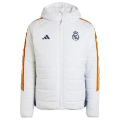 Hombre Adidas España, S.A.U Chaquetas|Chaquetas*Chaqueta Invierno Hombre Entrenamiento Blanca 24/25